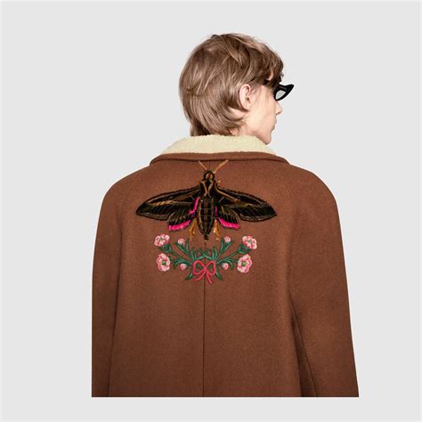 cappotto gucci uomo lapin|Cappotti in pelle di Gucci da uomo .